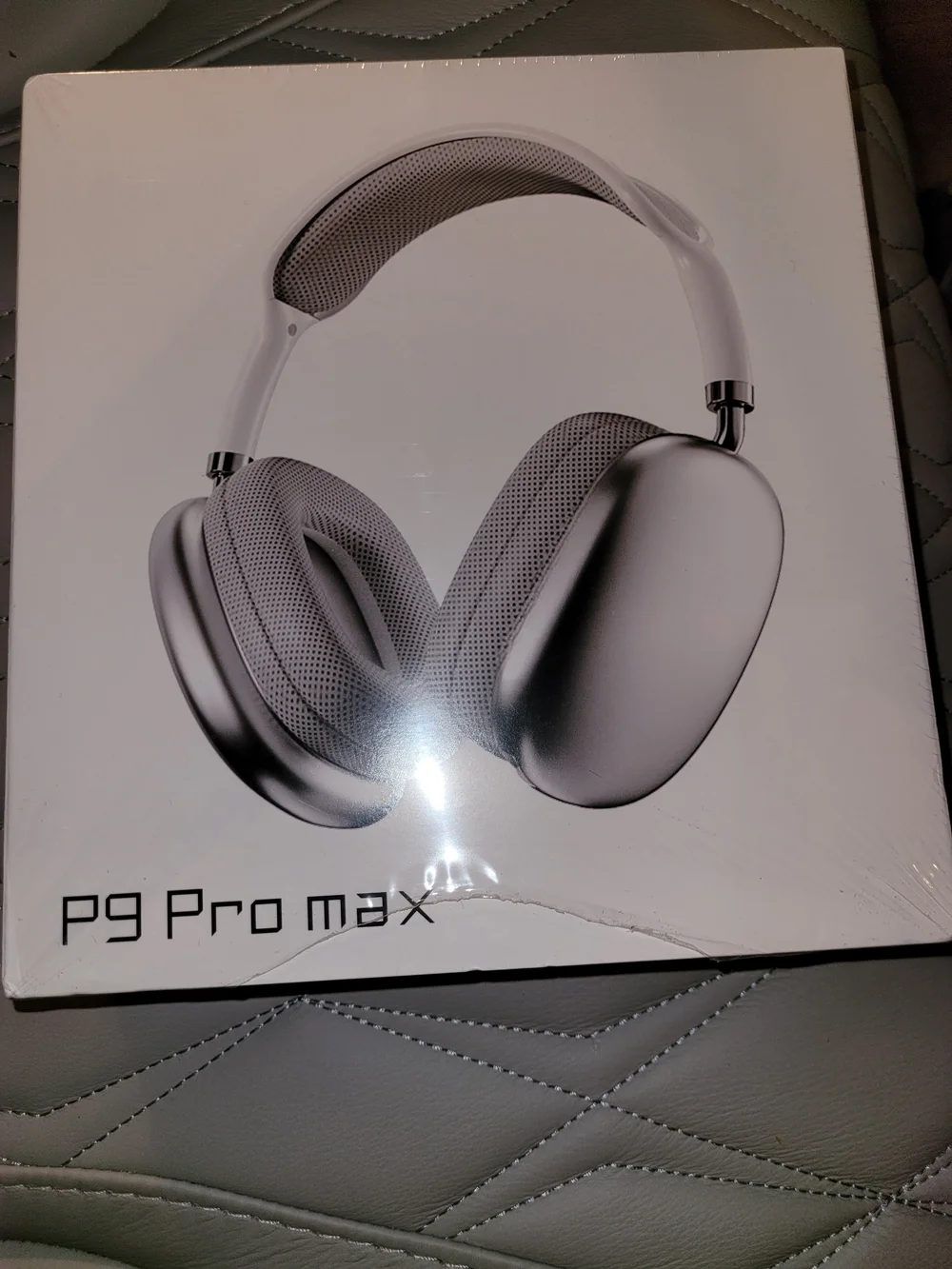 P9 Pro Max Silver Wireless Headphones - Unbranded